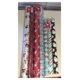 MCT163 Seven Rolls Of Christmas Gift Wrap New