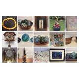 This auction features a multitude of collectible treasures including vintage glass floats & MORE!