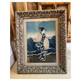 WWS002- Original Block Print Asian Art