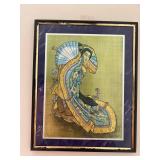 WWS069- (2) Framed Asian Art