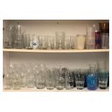 WWS071 - 55+ PIECES OF GLASSWARE