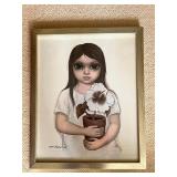 WWS079- Margaret Keane Big Eye Hibiscus Miss
