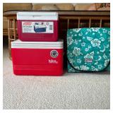 WWS083- Cooler Bag & (2) Flip Lid Coolers
