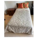 WWS098- Twin Bed Frame & Mattress 