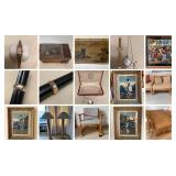  A wonderful auction with beautiful Asian art including vintage block prints and more, 14k jewelry