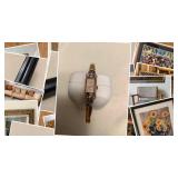 A wonderful auction with beautiful Asian art including vintage block prints and more, 14k jewelry