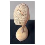 SJP029- Carved Seashell Decor