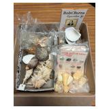 SJP109- Box Of Assorted Shells & Arizona Rock & Minerals