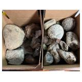 SJP183- (2) Boxes Of Rocks 
