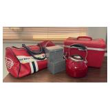 SJP210- Vintage Carry Bag,Cosmetic Case & Chantel Kettle