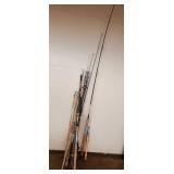 SJP226 - Old School Fishing Poles 
