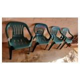 SJP228 - Lawn/Patio Chairs (4)