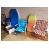 SJP229 - Beach Chairs And Boogie Boards 