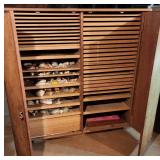 SJP235 - Sea Shells And Display Cabinet 