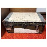 SJP241- Vintage Metal Trunk