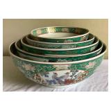 SJP505 Five Gold Imari Serving Bowls