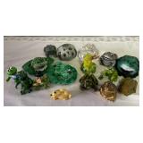SJP534- Lucky Frogs & Decorative Toads