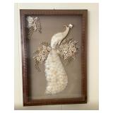 SJP572 Peacock Shell Art #2