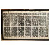 SJP594 Hawaii’s St. Louis College Class Of 1941 Photo Poster