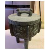 SJP609 Vintage Asian Metal Ice Bucket