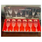 SJP622- (6) Lead Crystal Glasses