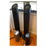 SJP653 Four Sunter Tower Fans