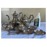 SJP659- Sterling Silver Tea Set