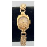 SJP919-Woman’s Vintage 14k Gold Mechanical Hamilton Watch