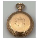 SJP932-Antique Waltham Pocket Watch Gold Filled Case
