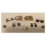 SJP810 Cuff Links, Pins & Belt Buckles