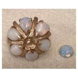 SJP823 14K Opal Ring Size 6