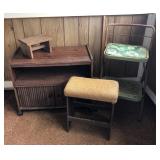 SJP699 Three Stools & A TV Cart