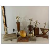 SJP694- Vintage Bowling Trophies 