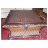 Tommy Bahama Table and Ottoman