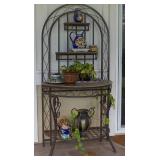 3 Tiered Wrough Iron Display Stand