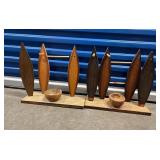 LKF016- Wooden Jewelry Display Stands 