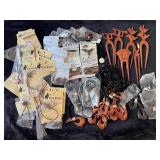 LKF205- Wooden Pendant Necklaces/Hair Sticks & Koa Wood Cell Phone Holders