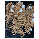 LKF209- Assorted Wooden Beaded Necklaces