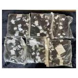 LKF227- Black Wooden Beaded Necklaces