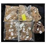 LKF245- Assorted Wooden Beaded Necklaces