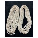 LKF257- Beautiful Shell Necklace/Leis 