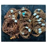 LKF259- Assorted Wooden Beaded Necklaces 