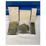 LKF334- Metal Flower Frogs