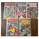 LKF706- Assorted Iron Man Comics 1975-1983
