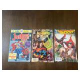 LKF712- (3) DC Justice League Comics