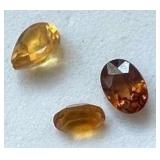 LKF724- Assorted Oval & Teardrop Topaz Gemstones