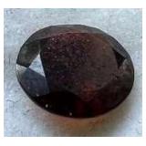 LKF725- Round Deep Red Ruby Gemstone