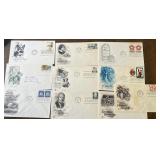 LKF737- Assorted First Day Cover Envelopes 