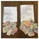 LKF775- (2) Packs Of Assorted Workd Stamps