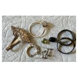 LKF780- Assorted Sterling Silver Ring Settings & Stones